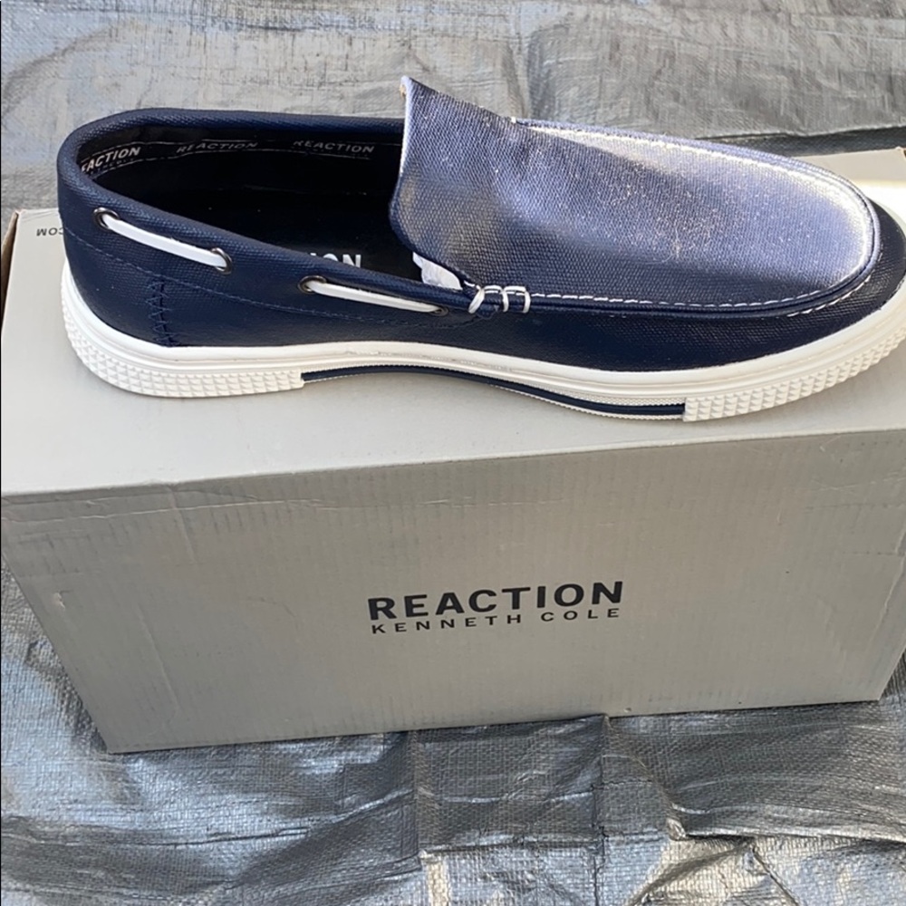 Kenneth Cole Ankir Slip-On Boat Navy 7.5